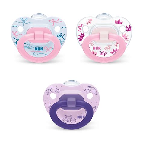 NUK Classic Orthodontic Toddler Pacifiers, 3-Pack, 18-36 Months ...