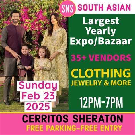 South Asian largest Bazaar, Sheraton Cerritos Hotel, 23 February 2025 ...