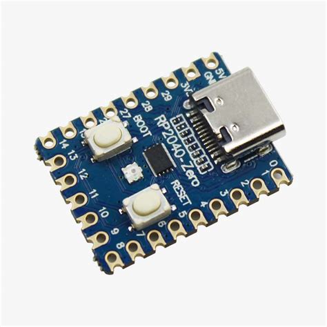 RP2040 Zero Pi Development Board with Header – QuartzComponents