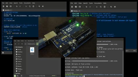 Linux AVR IDE 的图像结果