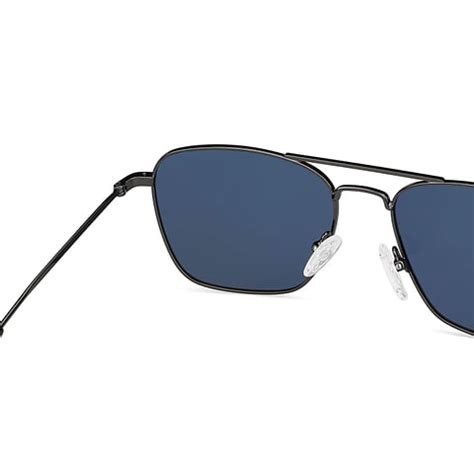 Buy Gunmetal Black Full Rim Rectangle Square Vincent Chase The Metal ...