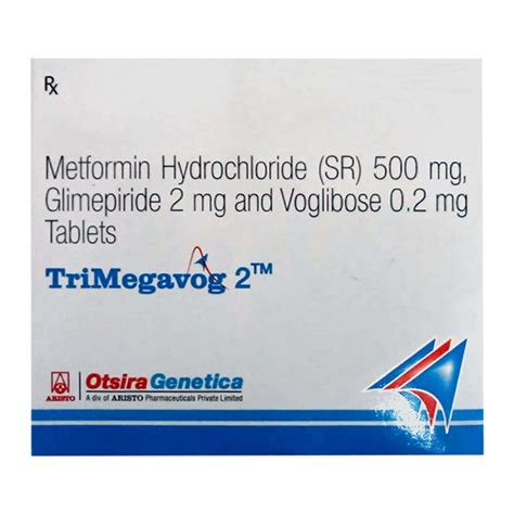 Trimegavog 2mg Strip Of 15 Tablets: Uses, Side Effects, Price & Dosage ...