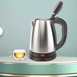 GUGGU Electric Kettle 1.5 Liter with Stainless Steel Body & Hot Water ...