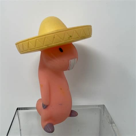 McDonalds Disney Channel Kim Possible Rufus Naked Mole Rat Figure Toy ...