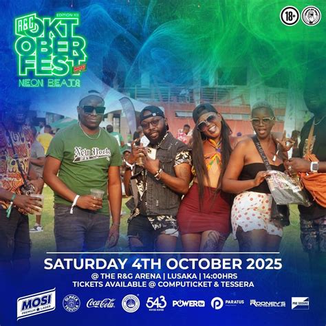 Oktoberfest , R&G Events, Lusaka, 4 October 2025 | AllEvents