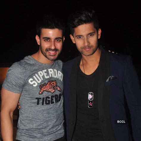 Rithvik Dhanjani at Ravi Dubey's birthday party, held at a popular city ...