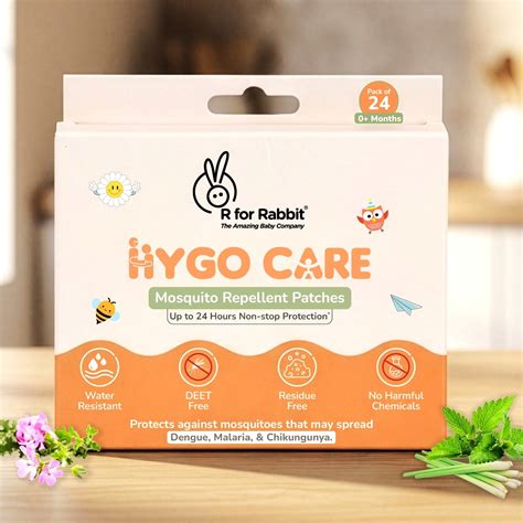 Hygo Care Mosquito Patches Safe Protection for Babies 24 Hours