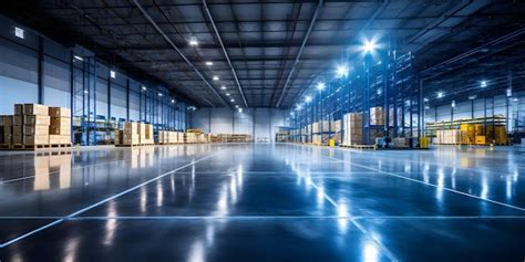 Commercial logistics warehouse for storage shipping and distribution of ...