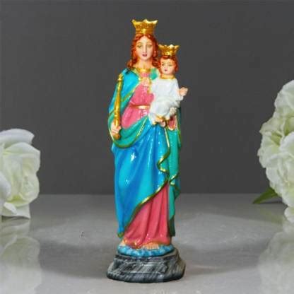 Catholic Statue World Mary Help of Christians Fiber Glass Statue ...