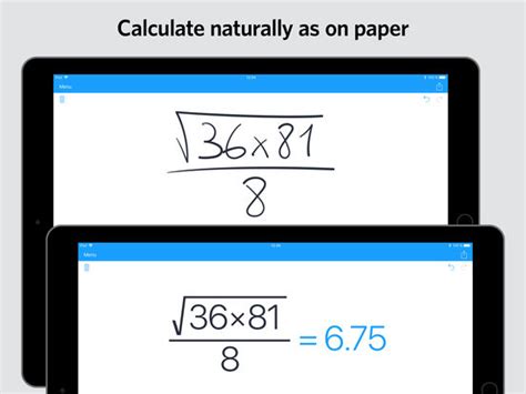 MyScript Calculator 2 Review 的图像结果