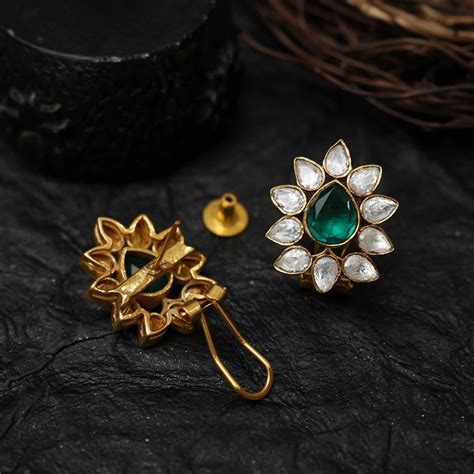 Jiva Polki Ear Stud