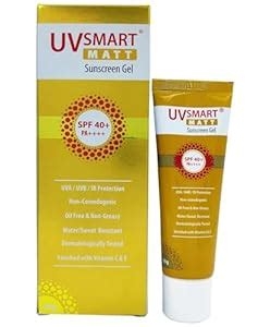 UV Smart Matt Sunscreen Gel, SPF 40-50 gm : Amazon.in: Beauty