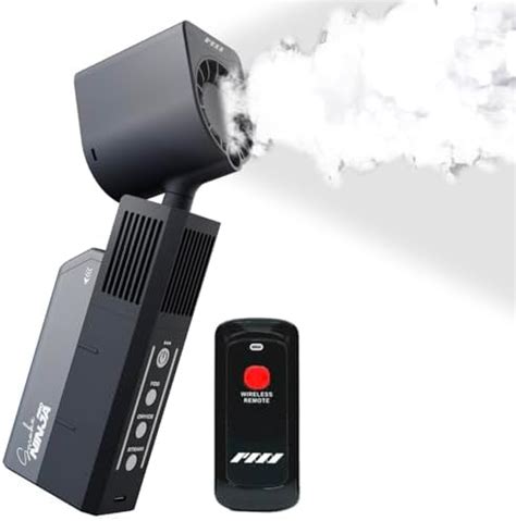 PMI SmokeNINJA PRO HAZER KIT - Portable Fog Machine with Bluetooth, 3rd ...