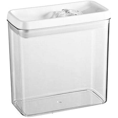 Felli® Flip Tite Acrylic Food Storage Rectangular Canister, 91 oz ...