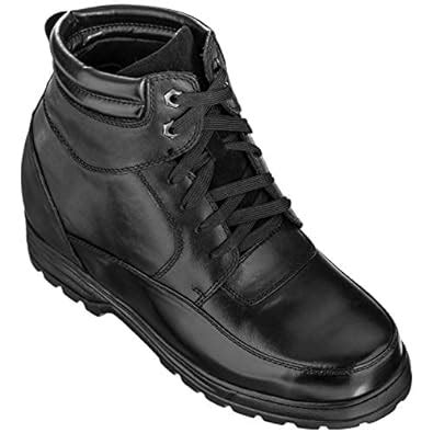 Buy CALDEN Men's Invisible Height Increasing Elevator Shoes 9 M US ...