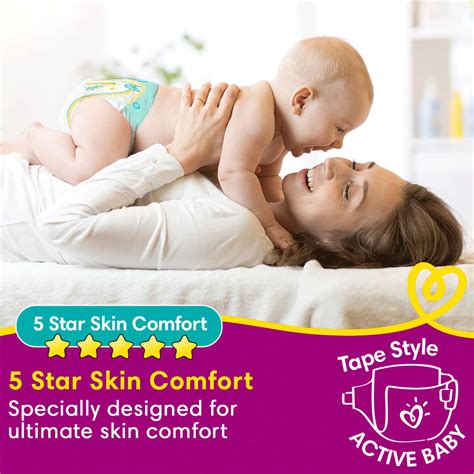 Buy PAMPERS ACTIVE BABY DIAPERS SMALL SIZE 46 PIECES PACK Online & Get ...