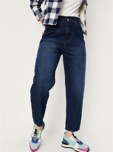 Buy Women Baggy Fit Jeans Online at just Rs. 1399.0 - 1000013123381 ...