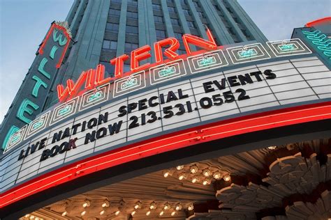 The Wiltern Capacity