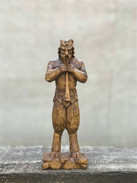 Pan, the Statue of Pan, Greek God, Pagan God, - Etsy