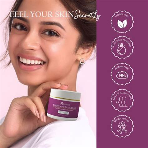 Maxerra Korean De Tan Cream with Kojic Acid, Rice Water & Alpha Arbutin ...