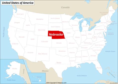 Image result for Nebraska State Map