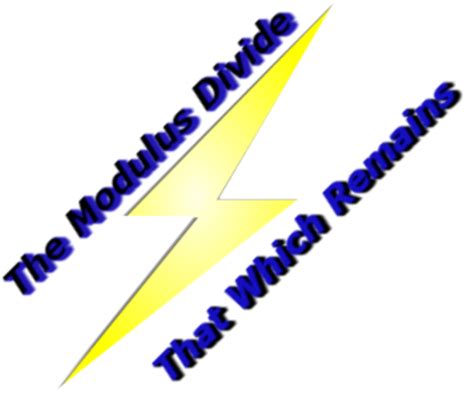 Image result for Difference Between Divide and Modulus