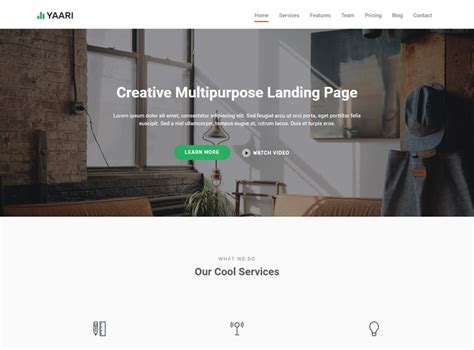 Yaari - A Multipurpose Template