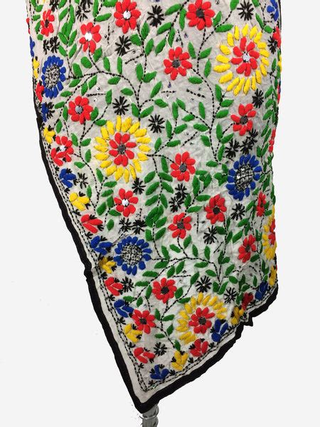 Phulkari Handwork Stole – Just Phulkari