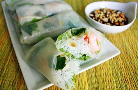 Image result for Vietnamese Fresh Spring Rolls