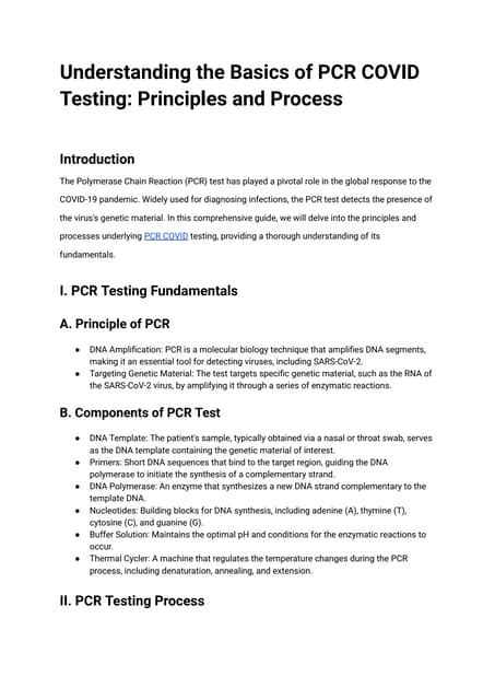 PCR Testing Definition 的图像结果