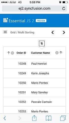 View Sort Search Data Using Grid in Angular 的图像结果