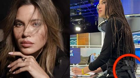 Who Is Nataly Dadon, Israeli Model Carries Gun While Appearing On News ...