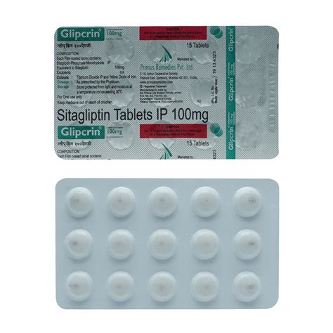 Glipcrin 100 mg Tablet 15's Price, Uses, Side Effects, Composition ...