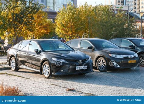 Toyota Camry editorial photo. Image of black, alley - 259426046