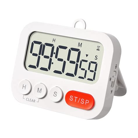 Aimilar Digital Kitchen Timer Clock Big Screen Countdown Cooking Timers ...