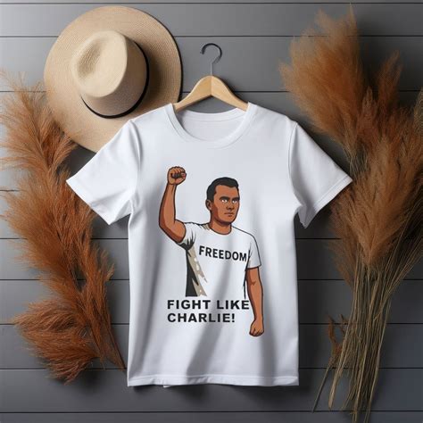 Fight Like Charlie Kirk Freedom Shirt - Charlie Kirk Merch