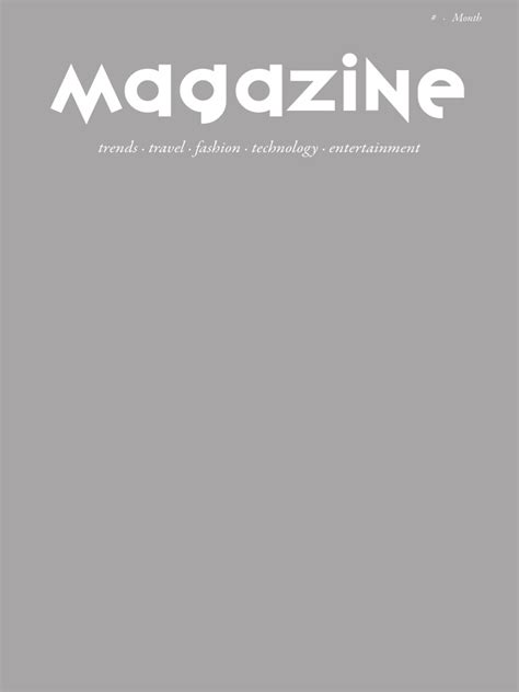 Trends Magazine Layout | PDF