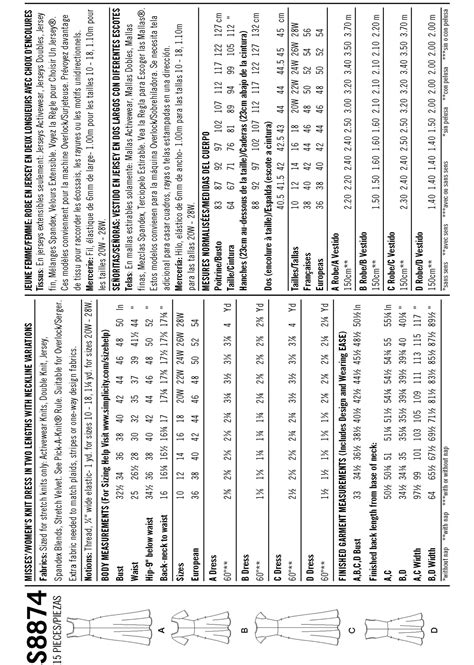 Image result for Simplicity Pattern S8872 Tutorial