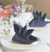Image result for Table Napkin Folding Styles