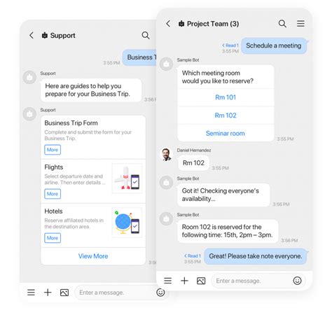 Bot - Share your workload with Chatbots - LINE WORKS