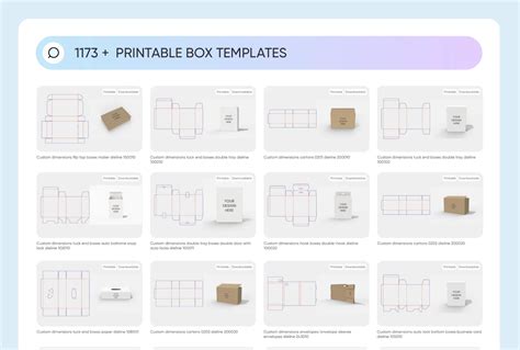 Image result for Printable Box Template
