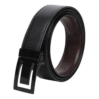Buy LOOPA Vegan Leather Belt for Men - Handmade Reversible Pin Buckle ...