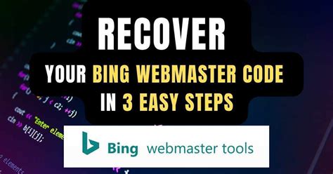 How to Get Bing Verification Code 的图像结果