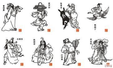 中国的八仙传到了日本，怎么就变成了七仙，少了哪一位呢？ - 每日头条