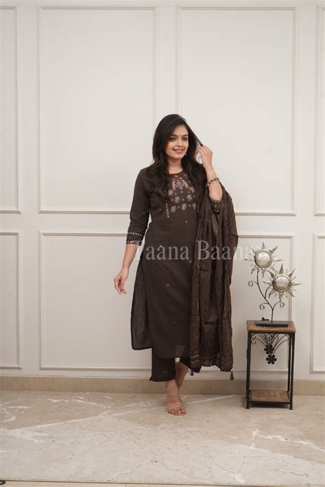 Dupatta Pant Set – Taana Baana