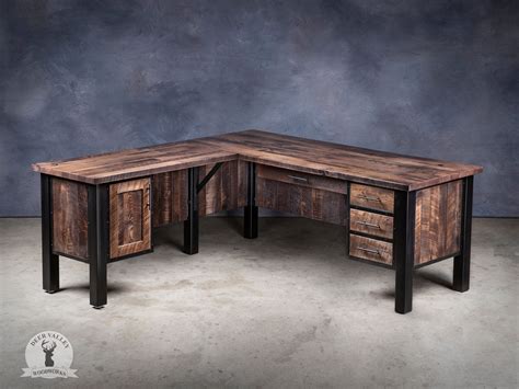 Reclaimed Wood Desk