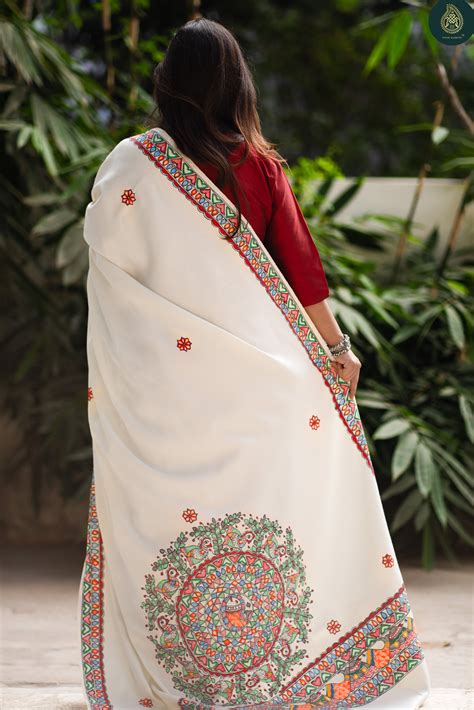 Madhubani Woolen Shawl - Rooster's Reef Mandala – EthnicElement