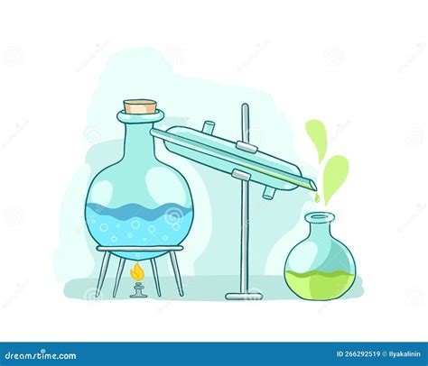 Alcohol Distillation Making. Distiller Equipment. Vector Infographic ...
