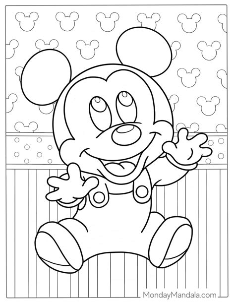 Mickey Mouse Printable Coloring Sheet - Free Coloring Sheet Printables ...