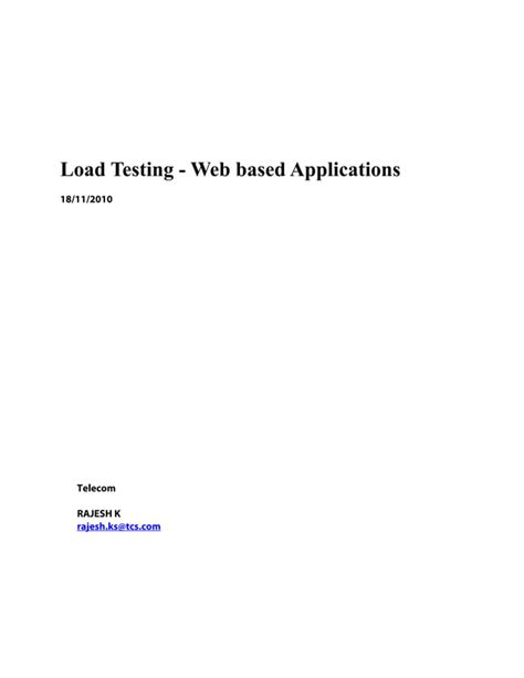 Load Testing Web Applications 的图像结果